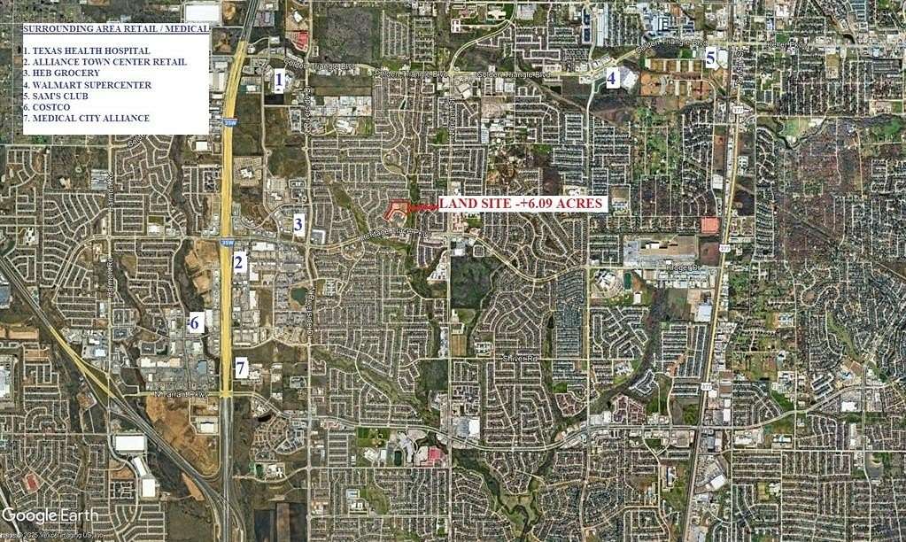 6 Acres of Residential Land for Sale in Fort Worth, Texas
