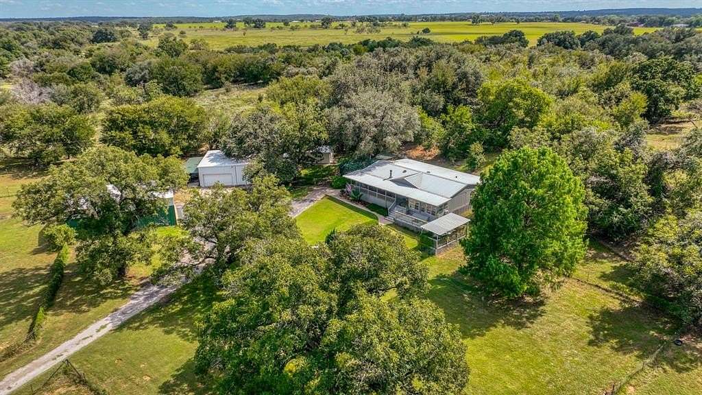 6.36 Acres of Land with Home for Sale in Millsap, Texas