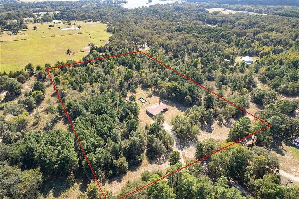 10 Acres of Land with Home for Sale in Murchison, Texas