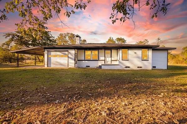 4.5 Acres of Residential Land with Home for Sale in Gilmer, Texas