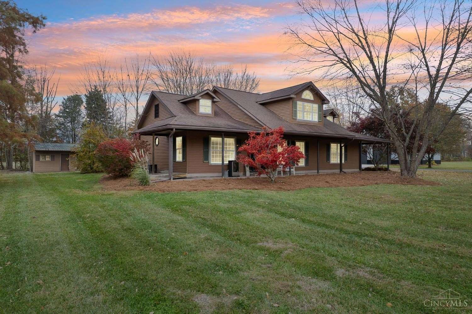 3.33 Acres of Residential Land with Home for Sale in Stonelick Township, Ohio