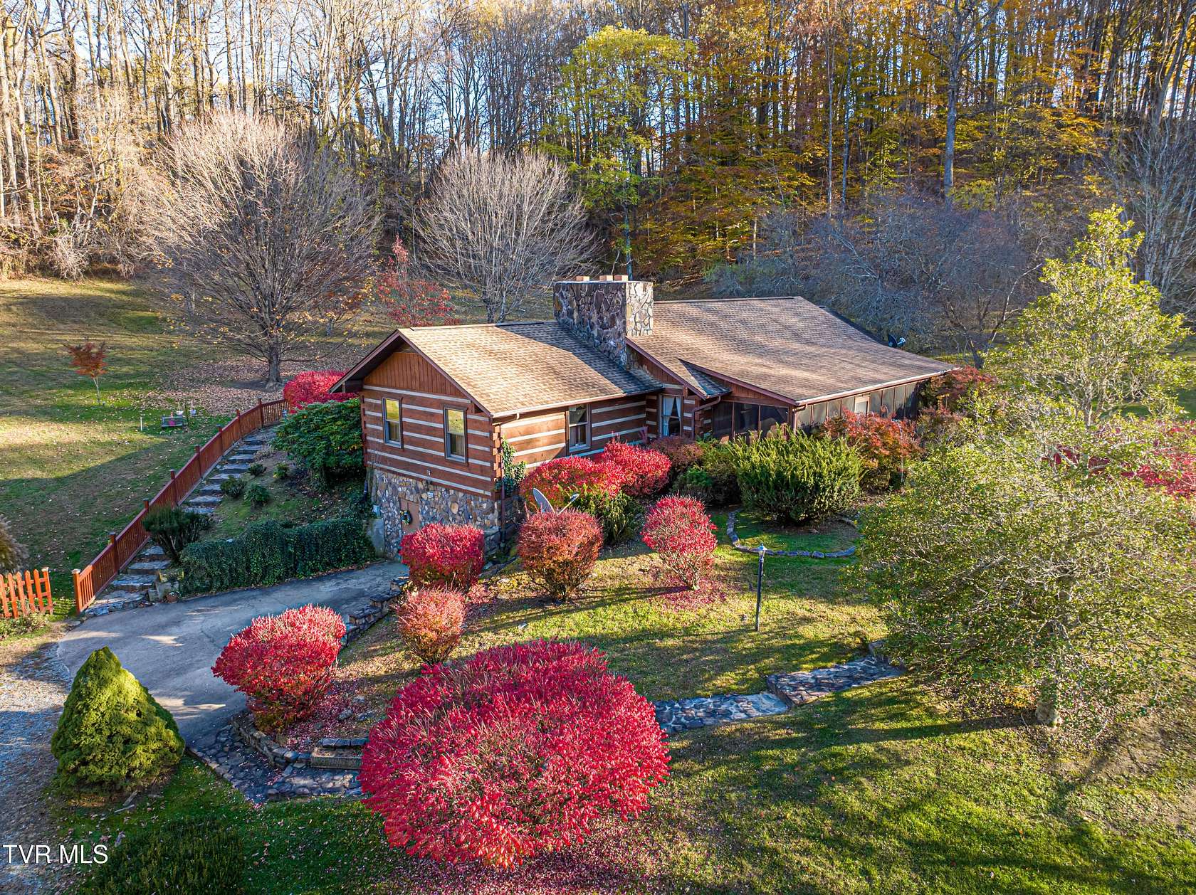 18 Acres of Land with Home for Sale in Meadowview, Virginia