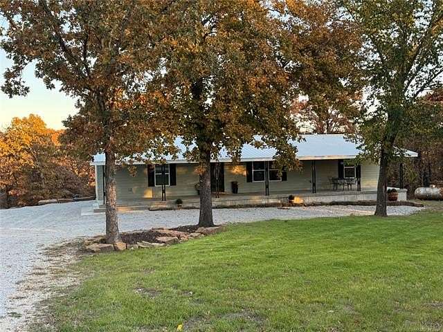 2.5 Acres of Residential Land with Home for Sale in Skiatook, Oklahoma