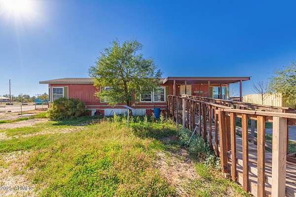 3 Acres of Residential Land with Home for Sale in Maricopa, Arizona