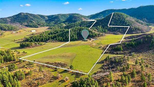 109 Acres of Land with Home for Sale in Pagosa Springs, Colorado