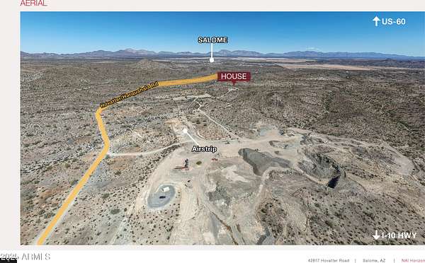 103 Acres of Recreational Land for Sale in Salome, Arizona