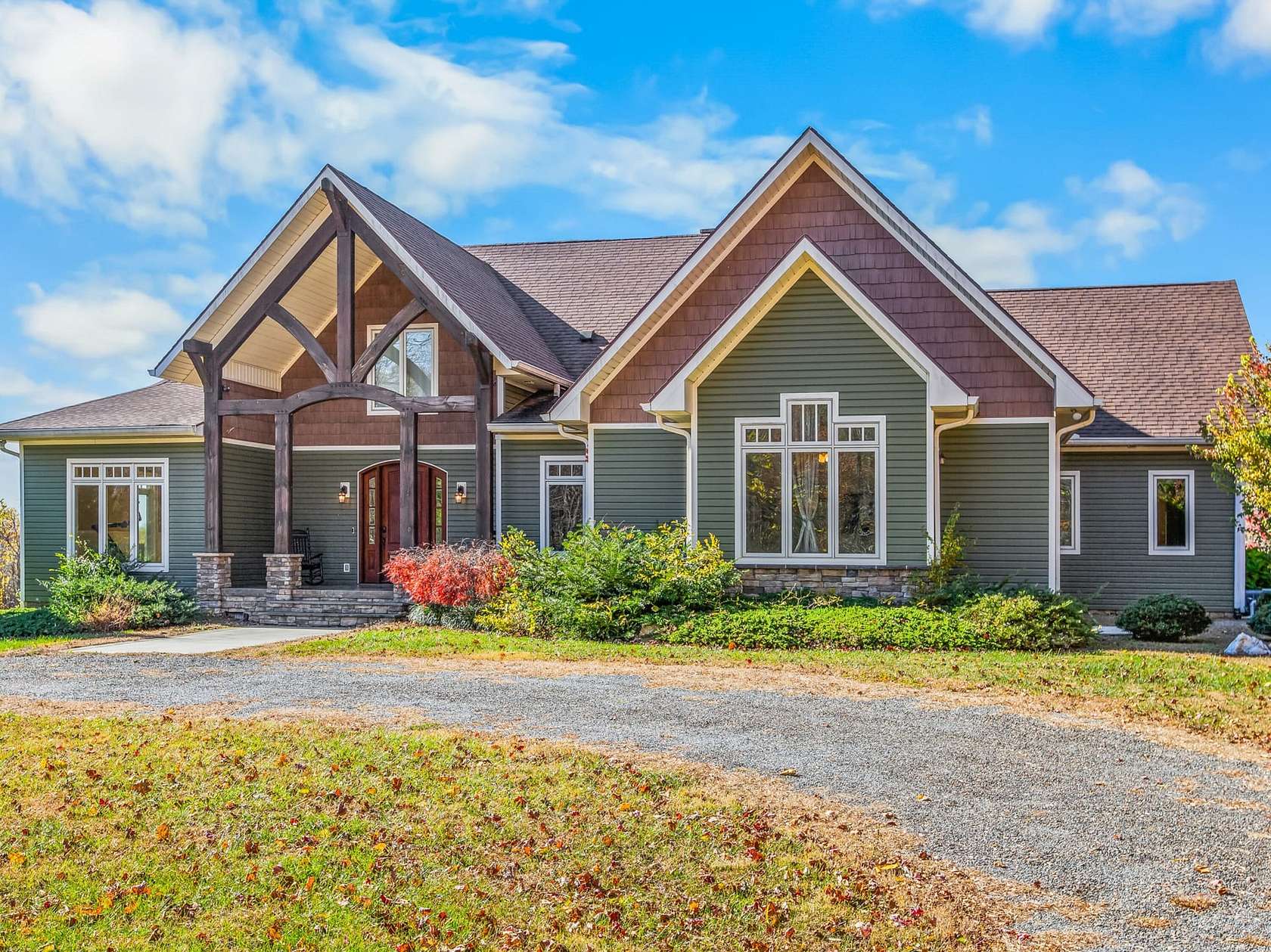 16.3 Acres of Recreational Land with Home for Sale in Meadows of Dan, Virginia