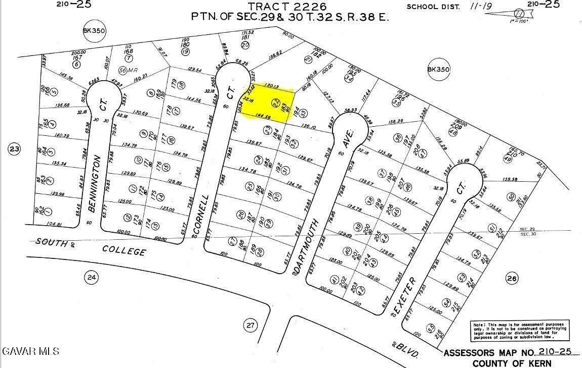 0.28 Acres of Residential Land for Sale in California City, California