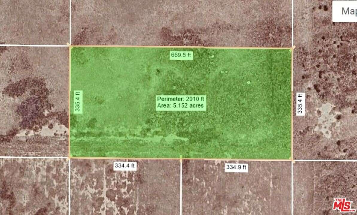 5.16 Acres of Land for Sale in Lancaster, California