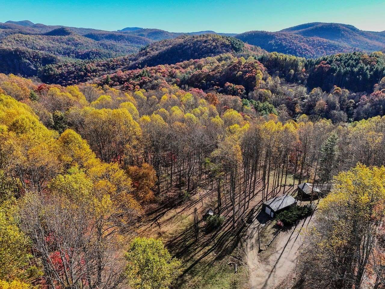 66.5 Acres of Recreational Land with Home for Sale in Highlands, North Carolina