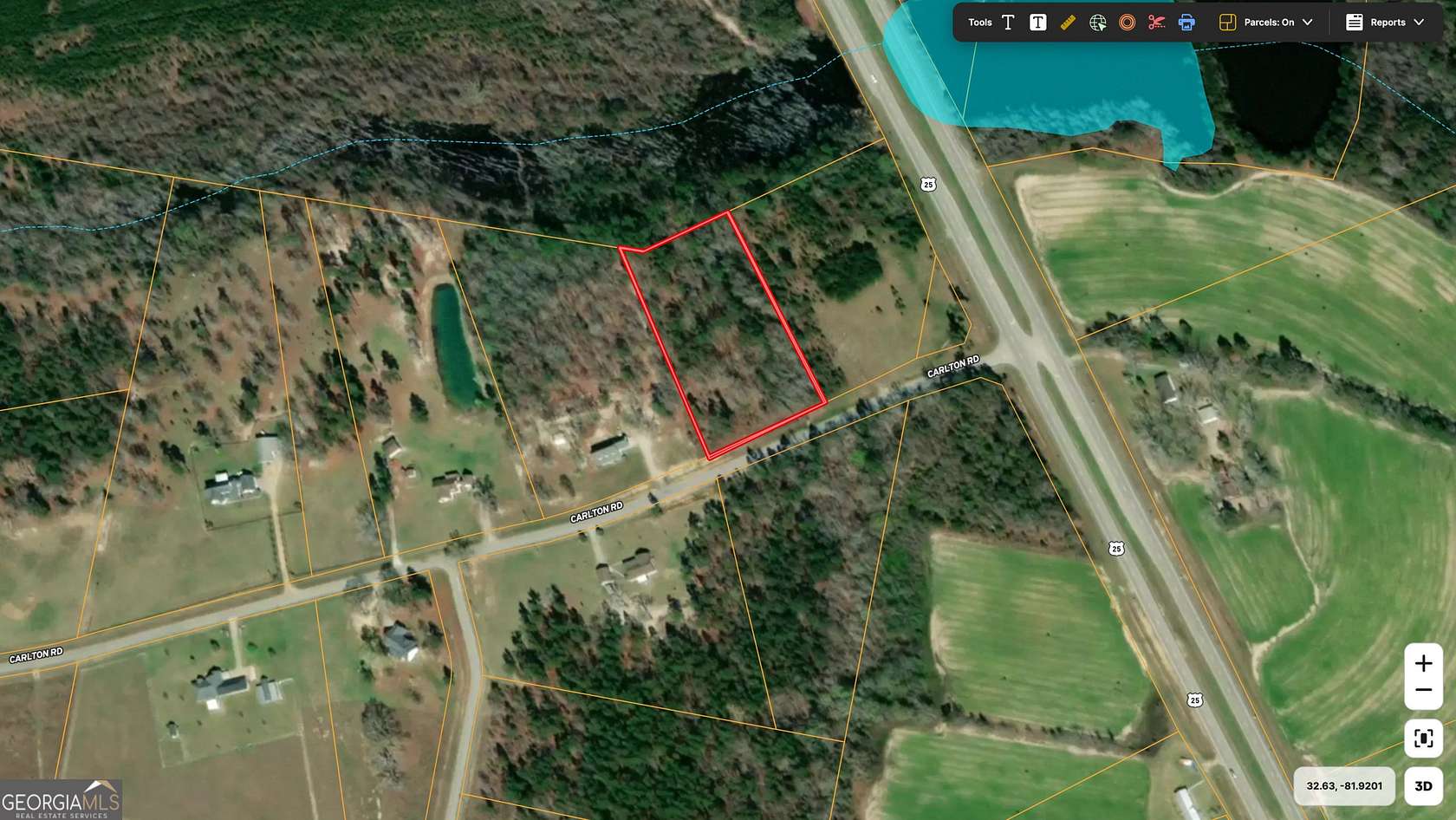 4 Acres of Residential Land for Sale in Garfield, Georgia