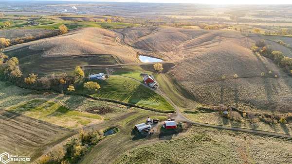 140 Acres of Land with Home for Sale in Arion, Iowa