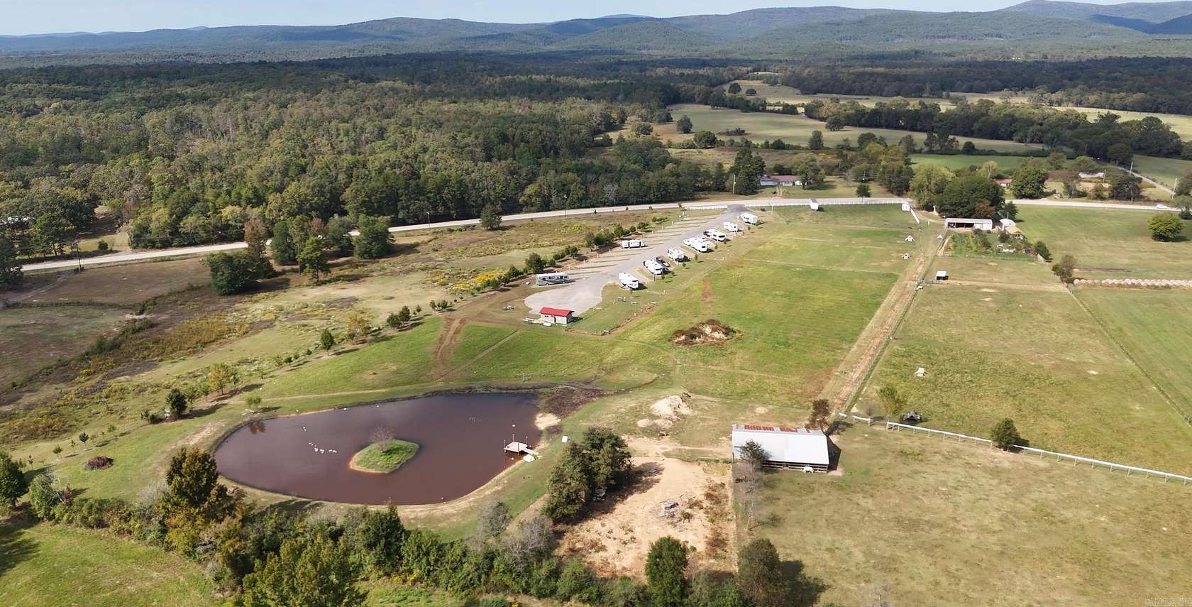 17.3 Acres of Improved Land for Sale in Mena, Arkansas