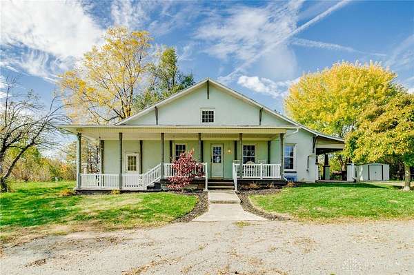 8.62 Acres of Residential Land with Home for Sale in Brookville, Ohio