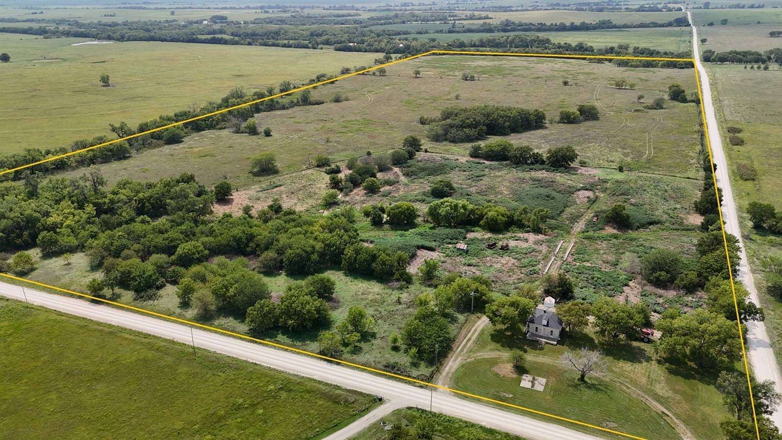 77.6 Acres of Land with Home for Sale in Eskridge, Kansas