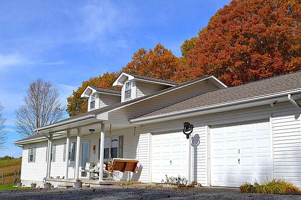 11.3 Acres of Land with Home for Sale in Lindside, West Virginia