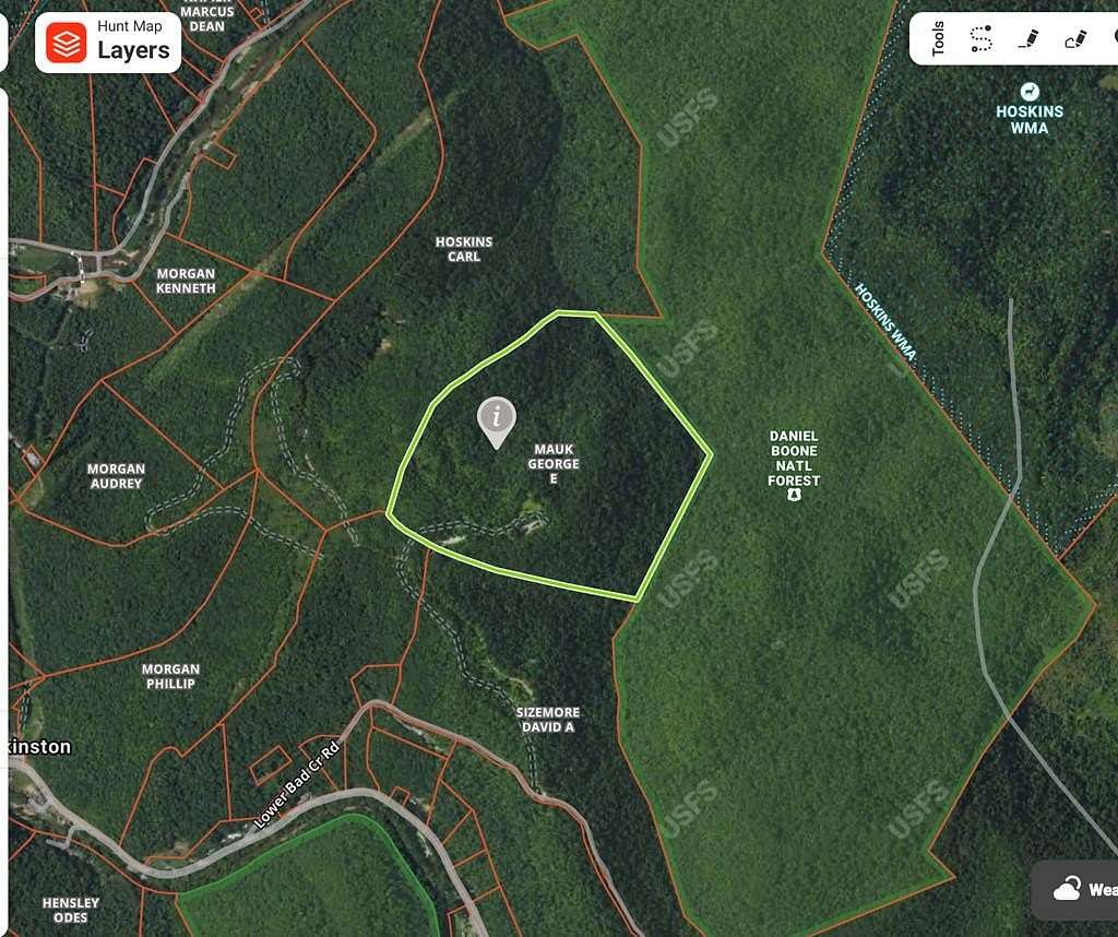 84.4 Acres of Recreational Land for Sale in Stinnett, Kentucky