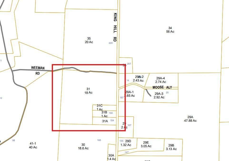 18 Acres of Land for Sale in Naples, Maine