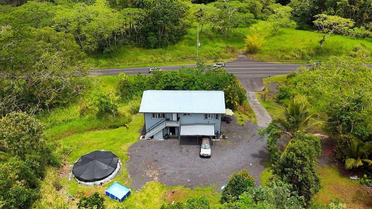 77.4 Acres of Agricultural Land with Home for Sale in Pahoa, Hawaii