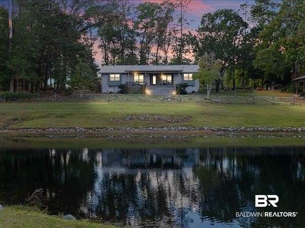 35 Acres of Recreational Land with Home for Sale in Wilmer, Alabama