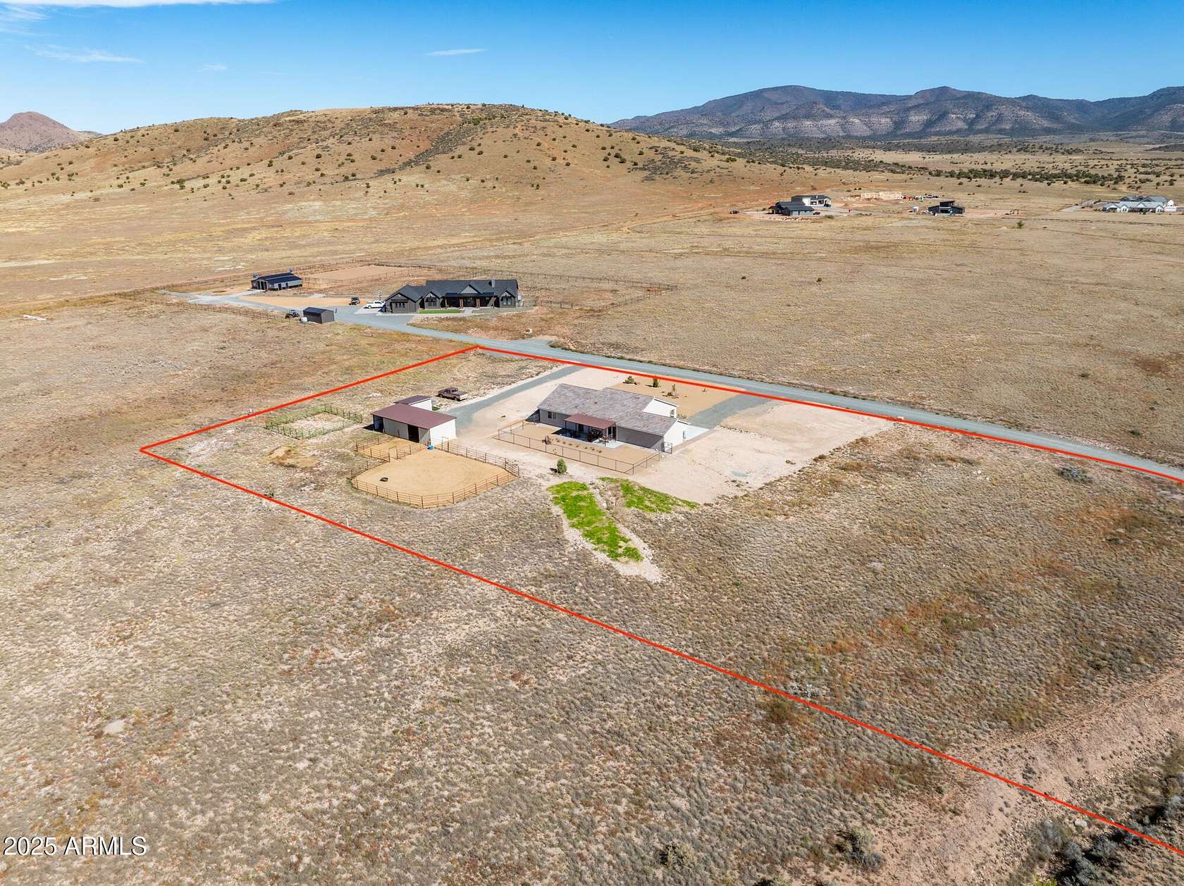 3 Acres of Residential Land with Home for Sale in Prescott Valley, Arizona