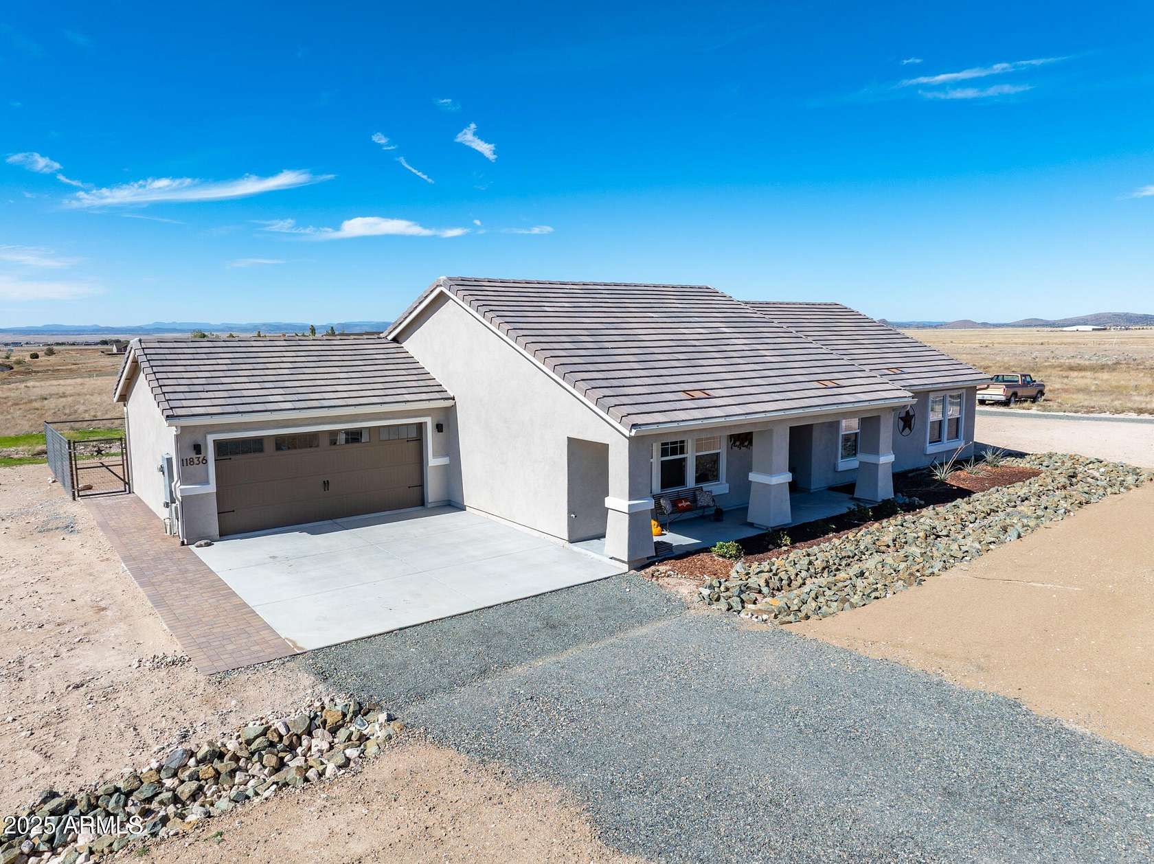 3 Acres of Land with Home for Sale in Prescott Valley, Arizona
