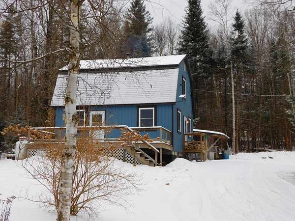 5.7 Acres of Residential Land with Home for Sale in Colebrook, New Hampshire