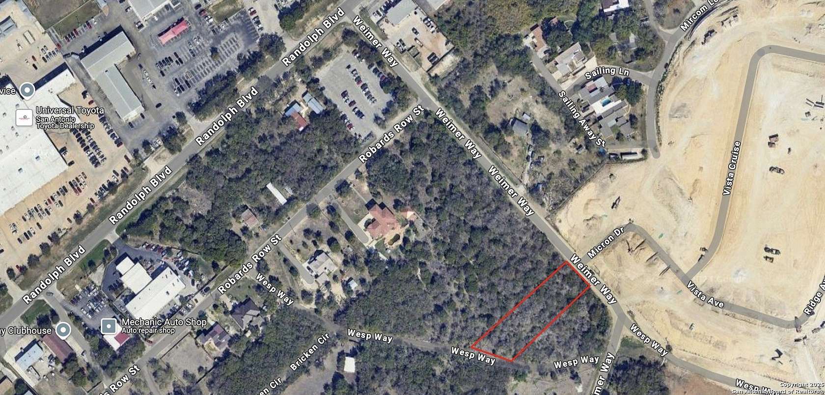 1.22 Acres of Residential Land for Sale in San Antonio, Texas