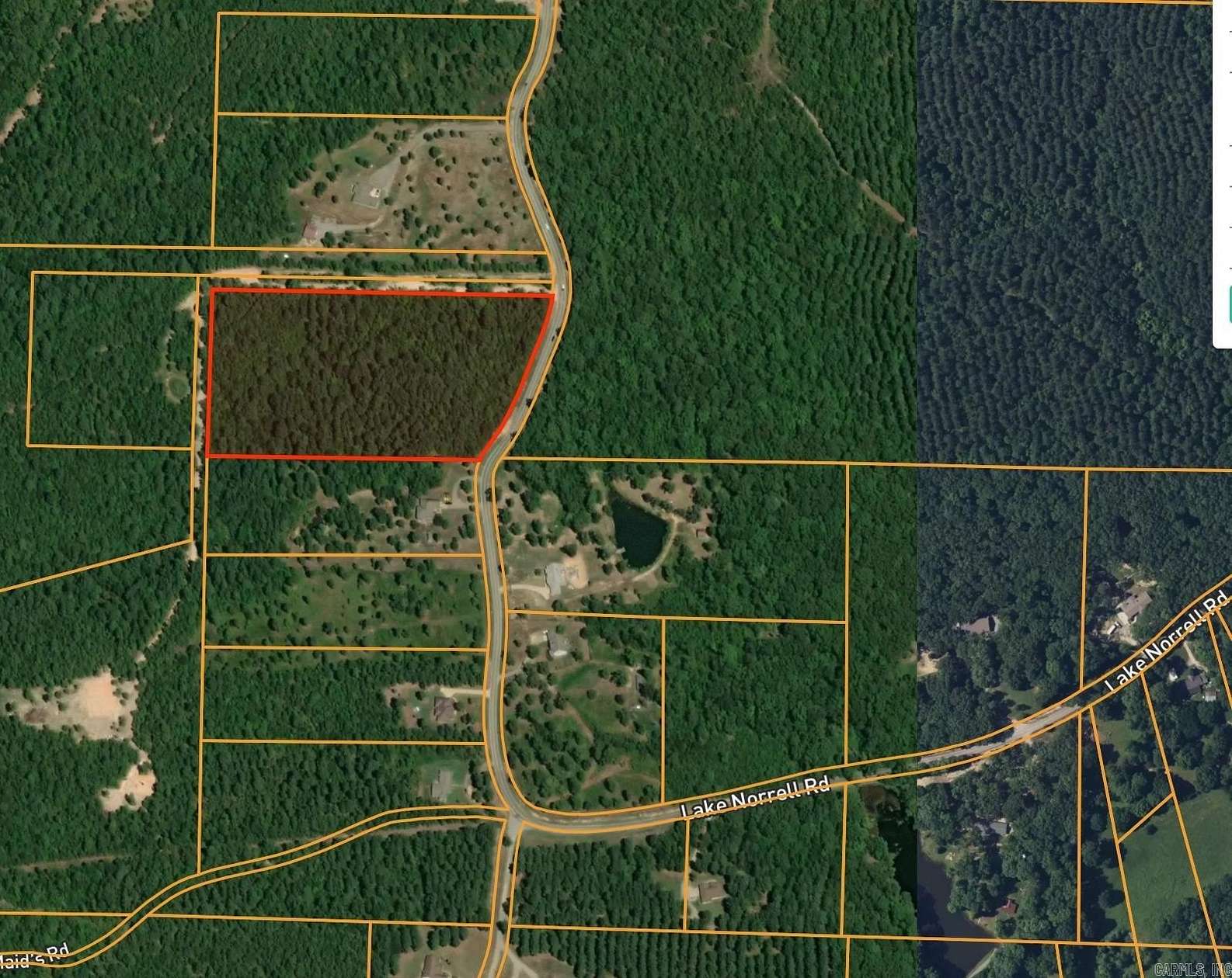10 Acres of Recreational Land for Sale in Alexander, Arkansas