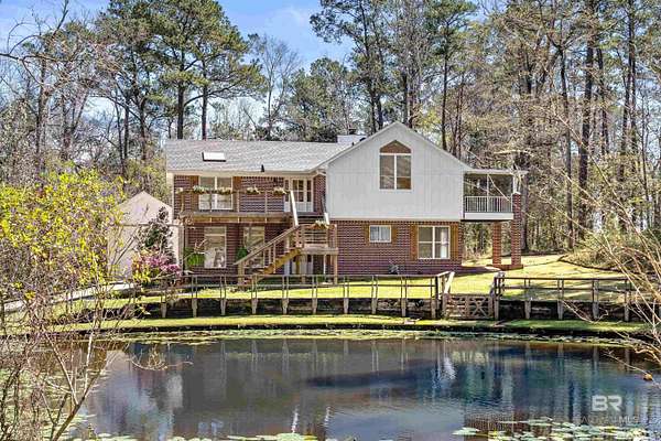 5.7 Acres of Land with Home for Sale in Spanish Fort, Alabama