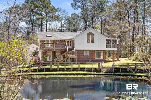 5.7 Acres of Land with Home for Sale in Spanish Fort, Alabama
