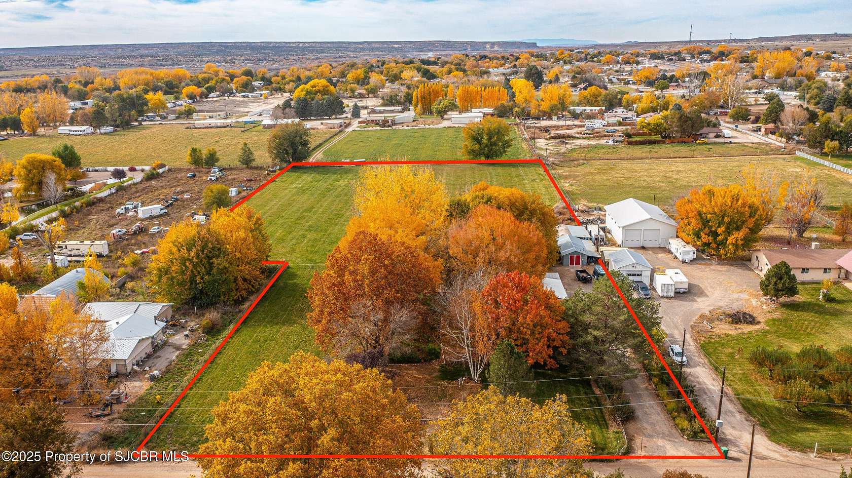 4.42 Acres of Residential Land with Home for Sale in Farmington, New Mexico