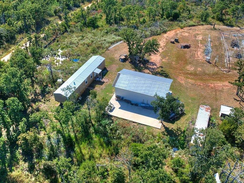 5 Acres of Residential Land with Home for Sale in Noble, Oklahoma