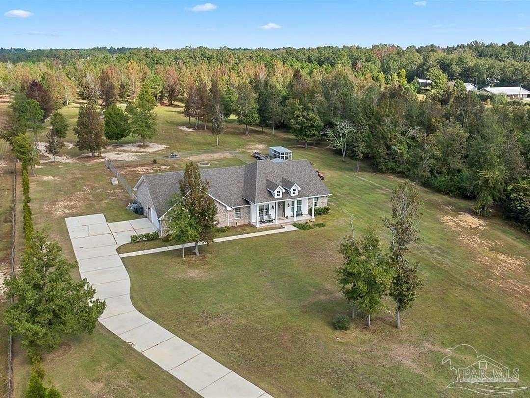 13 Acres of Land with Home for Sale in Molino, Florida