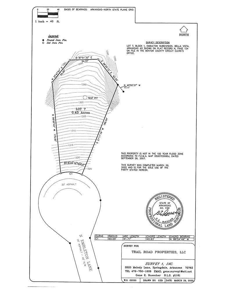 0.46 Acres of Residential Land for Sale in Bella Vista, Arkansas