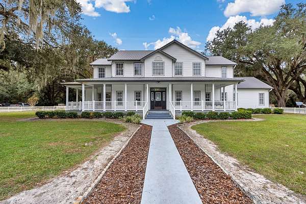 47 Acres of Agricultural Land with Home for Sale in Bushnell, Florida