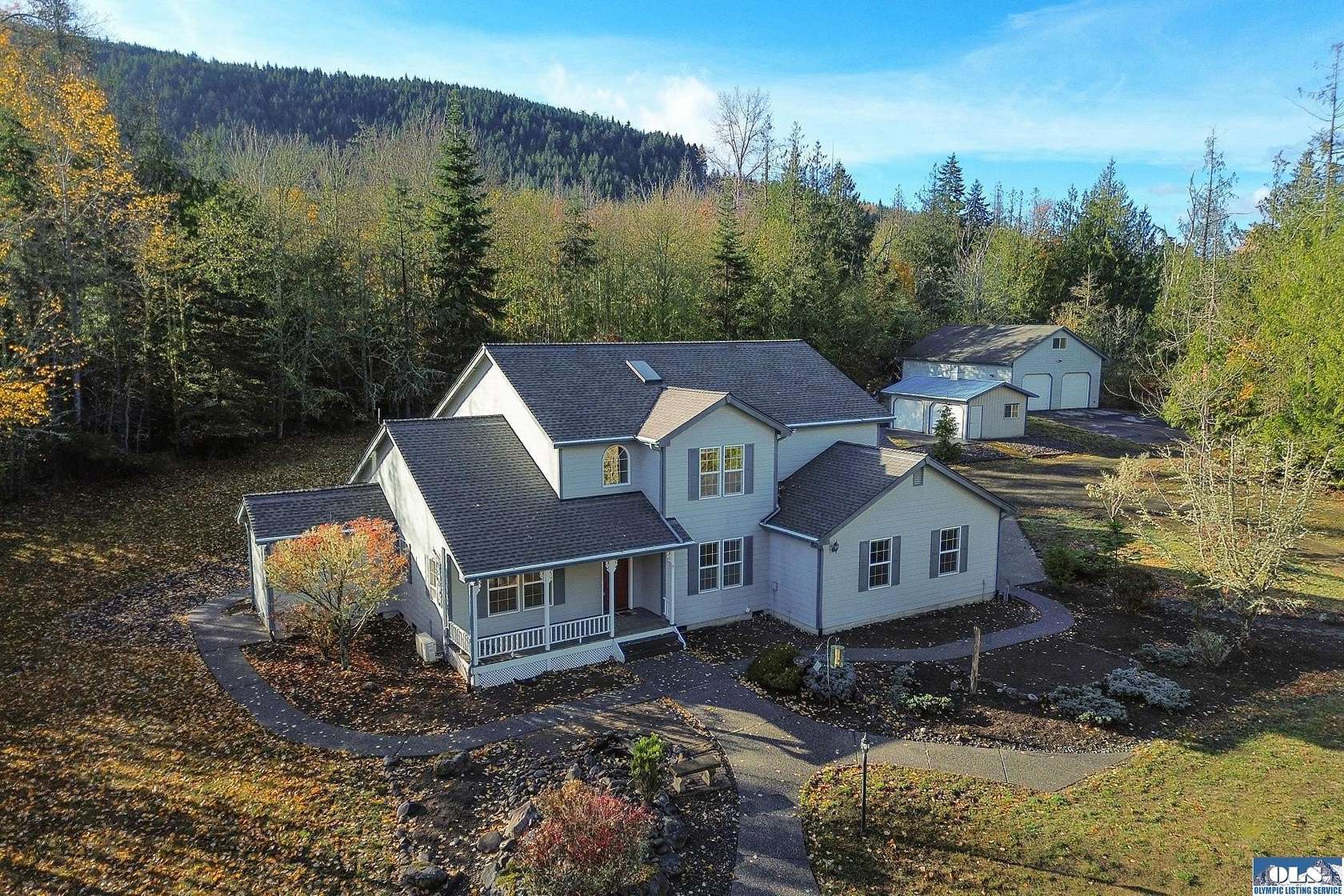 7.9 Acres of Residential Land with Home for Sale in Sequim, Washington