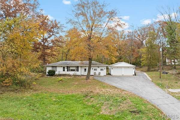 9.9 Acres of Land with Home for Sale in Edwardsville, Illinois