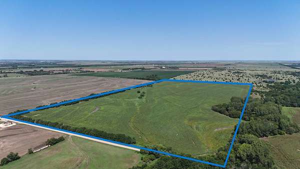 80.6 Acres of Agricultural Land for Auction in Little River, Kansas