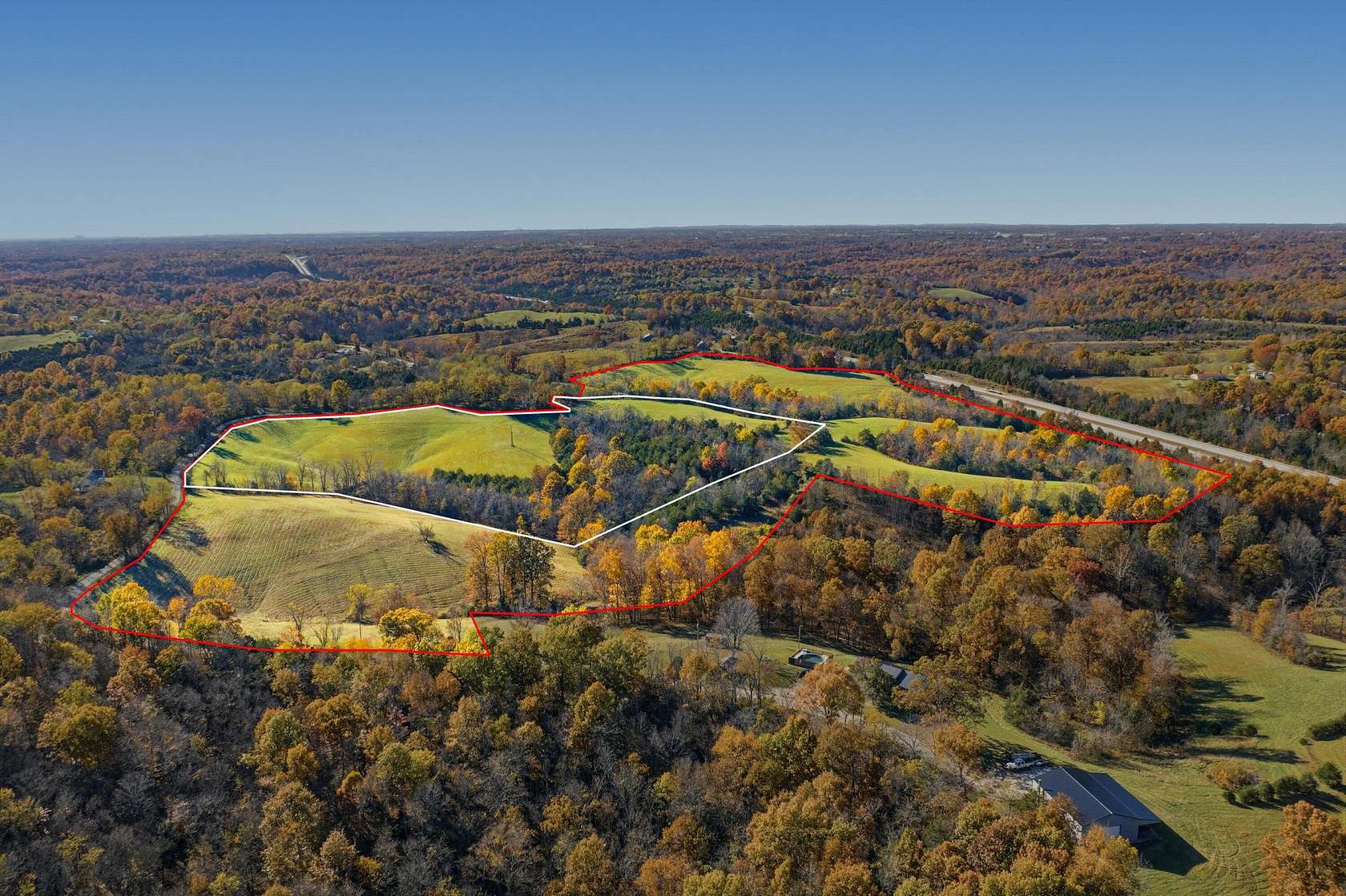 47.5 Acres of Recreational & Residential Land for Sale in Willisburg, Kentucky