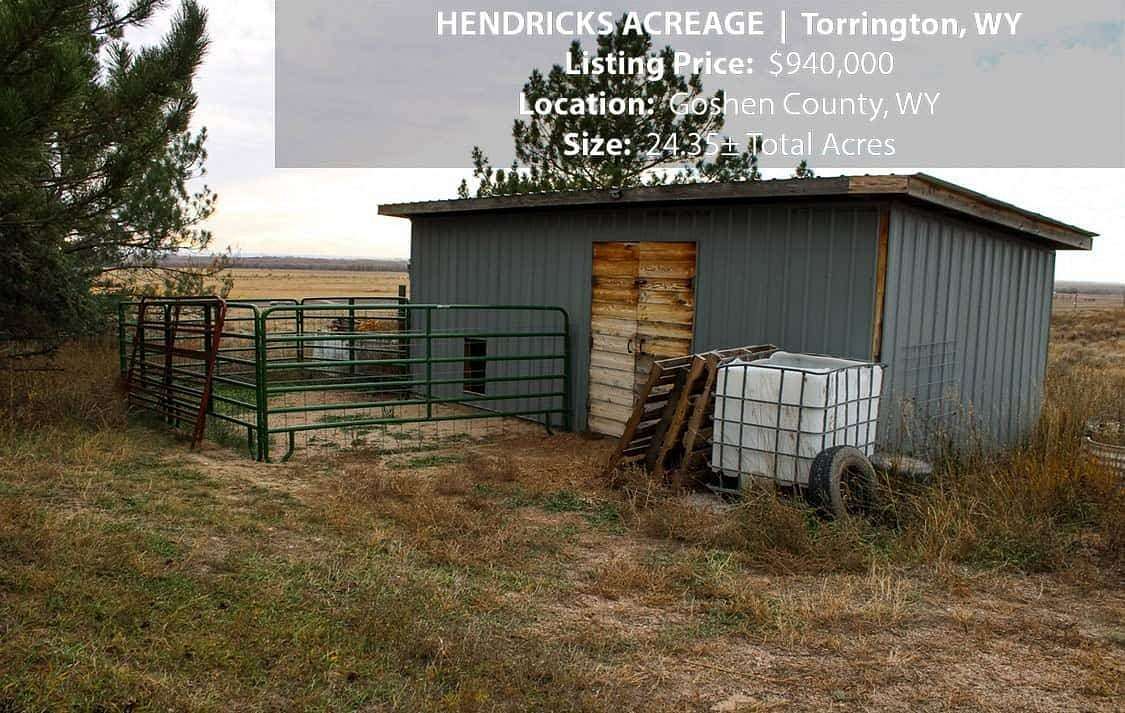24.4 Acres of Land with Home for Sale in Torrington, Wyoming