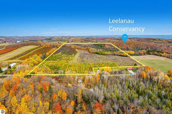 76.9 Acres of Agricultural Land for Sale in Suttons Bay, Michigan