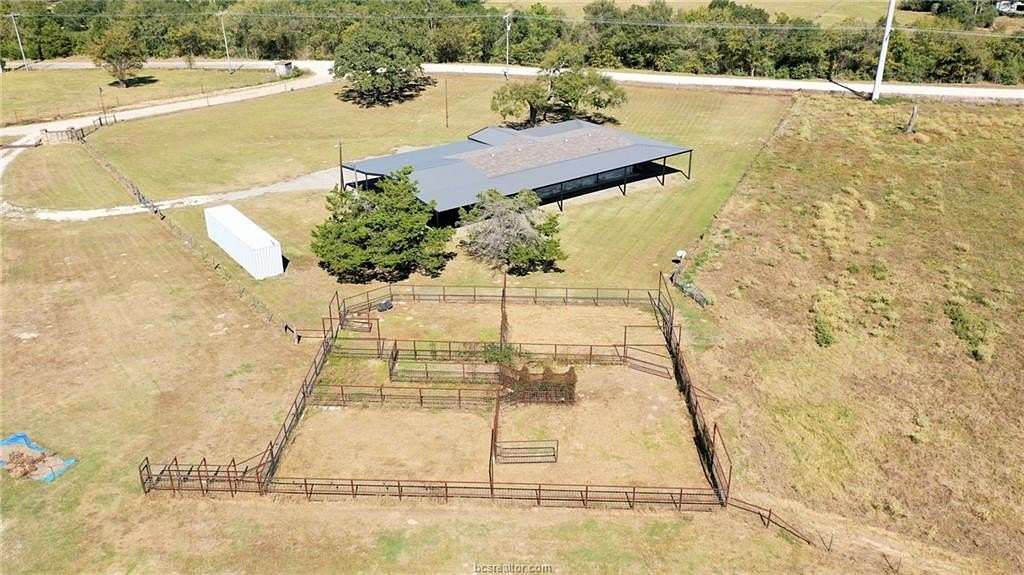 10 Acres of Land with Home for Sale in Navasota, Texas