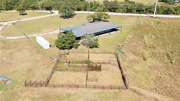 10 Acres of Land with Home for Sale in Navasota, Texas