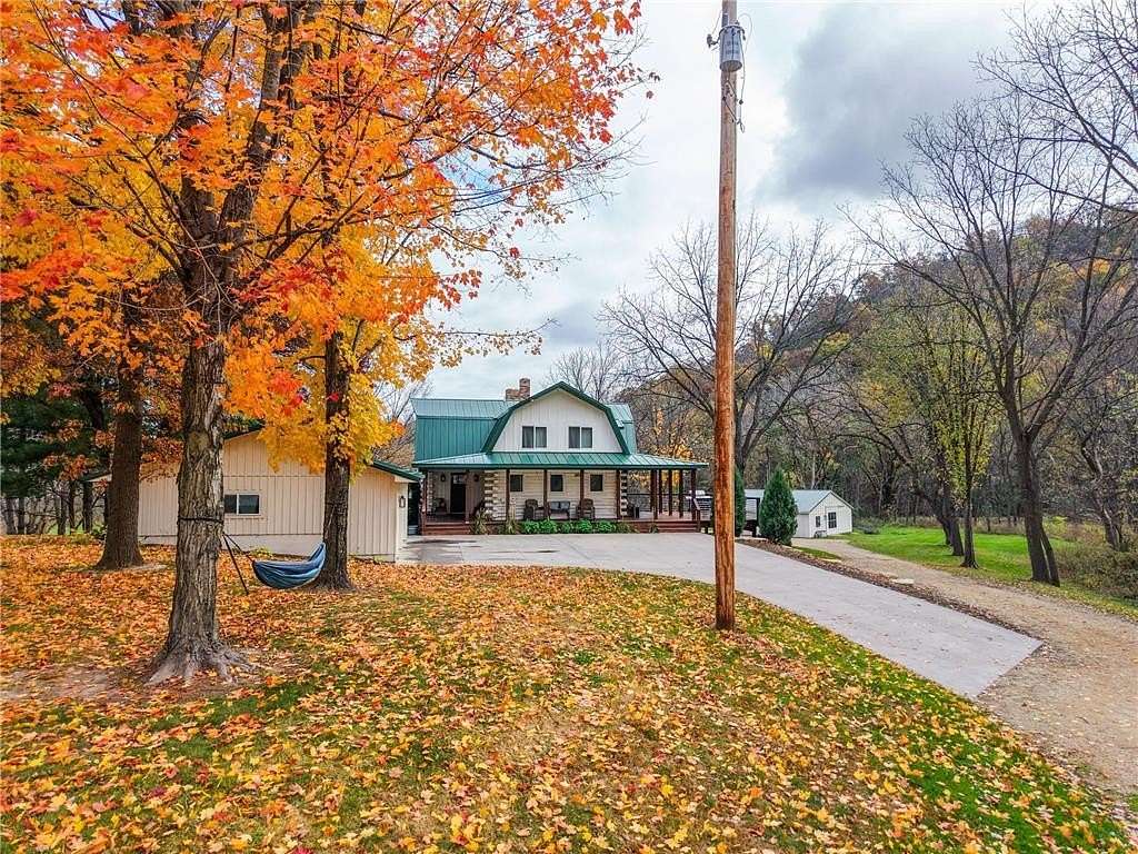 9.5 Acres of Residential Land with Home for Sale in Lake City, Minnesota