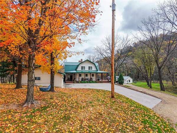 9.5 Acres of Residential Land with Home for Sale in Lake City, Minnesota