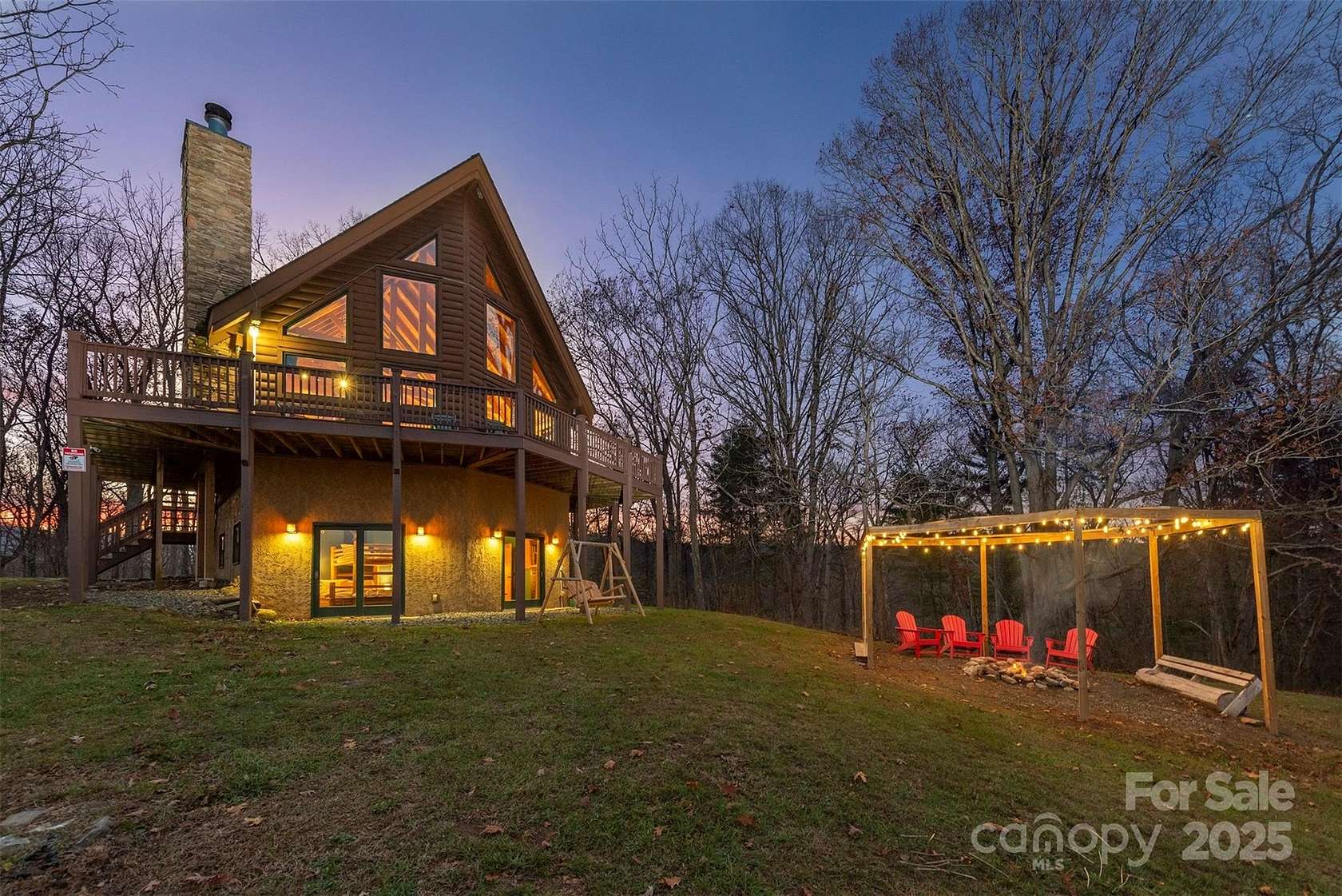 48.8 Acres of Land with Home for Sale in Marshall, North Carolina