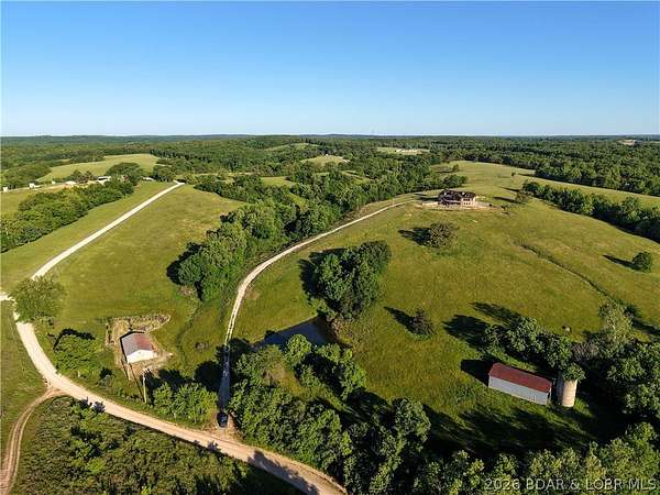 131 Acres of Land with Home for Sale in Richland, Missouri