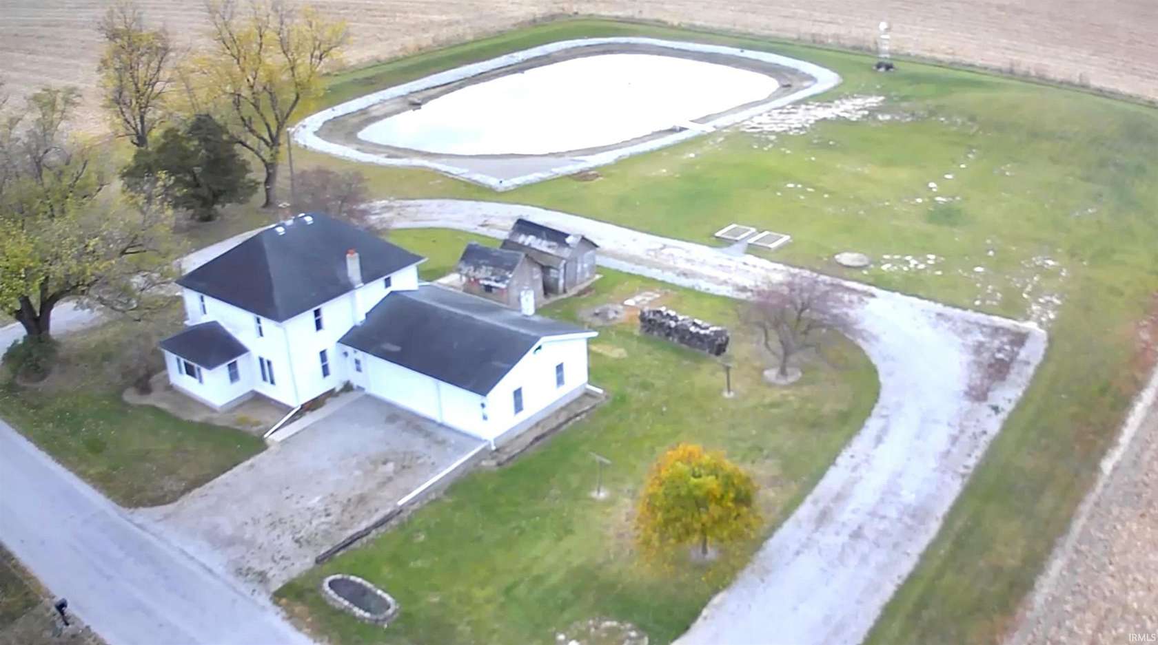 3 Acres of Residential Land with Home for Sale in Fort Wayne, Indiana