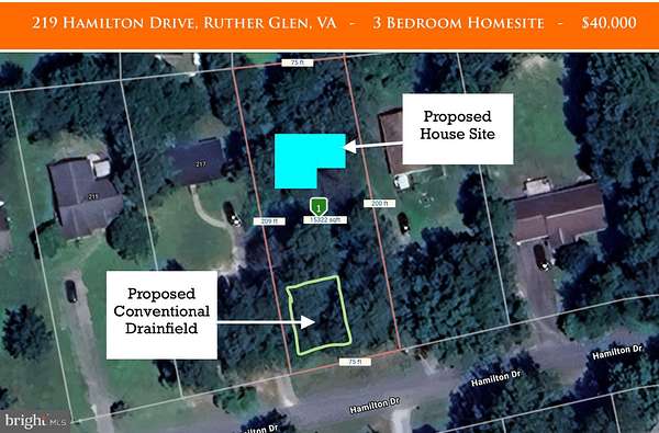 0.35 Acres of Residential Land for Sale in Ruther Glen, Virginia